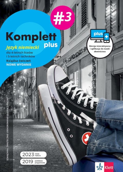 Komplett plus 3 Język niemiecki Zeszyt ćwiczeń + kod dostępu NW