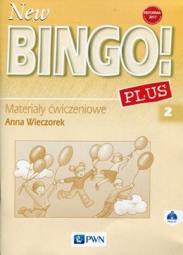 New Bingo! 2 Plus Materiały ćwiczeniowe Szkoła podstawowa