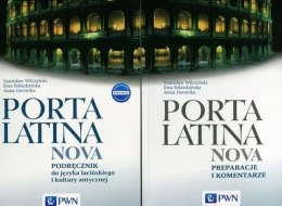 Pakiet Porta Latina nova Podręcznik do języka łacińskiego i kultury antycznej Porta Latina nova Preparacje i komentarze