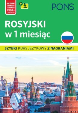 Rosyjski w 1 miesiąc szybki kurs językowy C+MP3 (M) wyd. 3 PONS