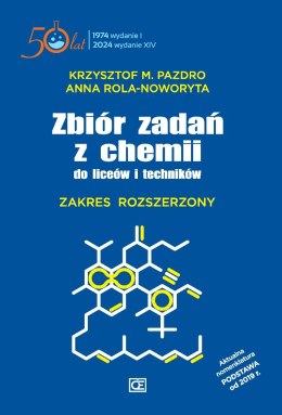 Zbiór zadań z chemii do liceów i techników Zakres rozszerzony twarda oprawa ZXT