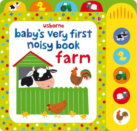 Baby's Very First Noisy Book Farm wer. angielska