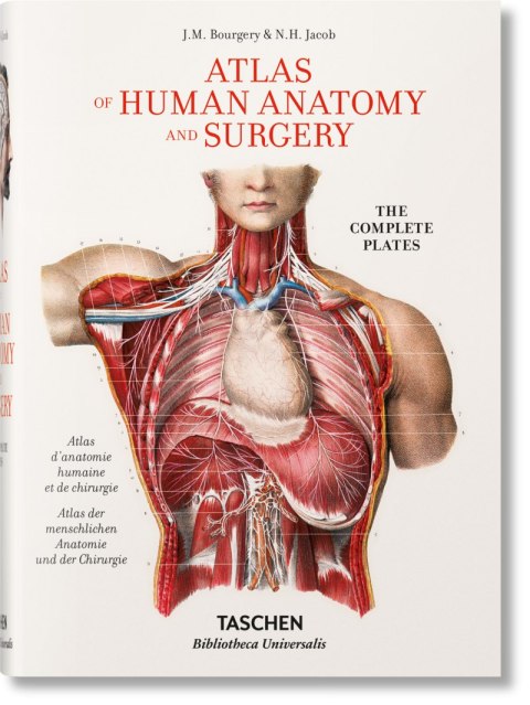Bourgery. Atlas of Human Anatomy and Surgery wer. angielska