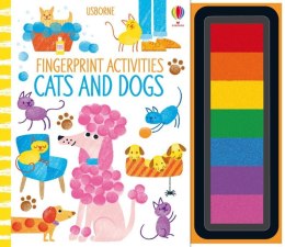 Cats and Dogs. Fingerprint activities wer. angielska