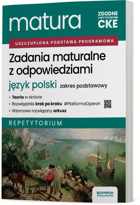 Matura 2026 Język polski Zadania maturalne z odpowiedziami Zakres podstawowy Repetytorium