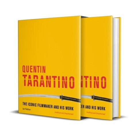 Quentin Tarantino. The iconic filmmaker and his work wer. angielska