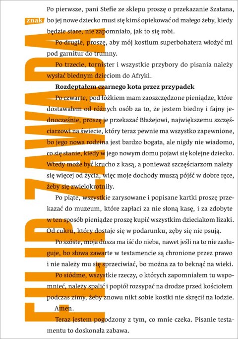 Rozdeptałem czarnego kota przez przypadek wyd. 2025