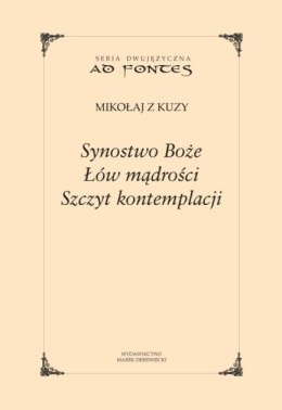 Synostwo Boże, Łów mądrości, Szczyt kontemplacji