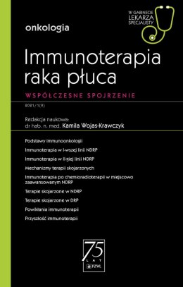 Immunoterapia raka płuca.. W gabinecie lekarza specjalisty.