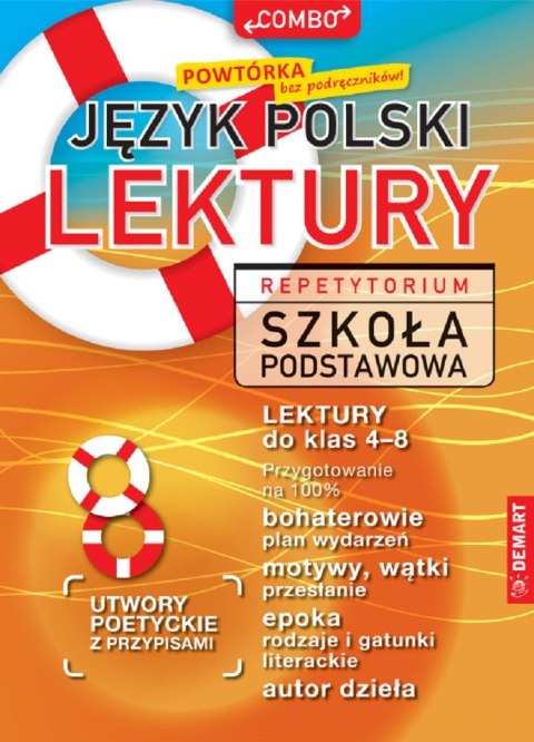 Język polski lektury. Repetytorium szkoła podstawowa lektury do klas 4-8