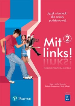 Mit links. Język niemiecki. Podręcznik. Część 2 z CD audio