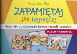 Zapamiętaj jak najwięcej. Poziom mistrzowski