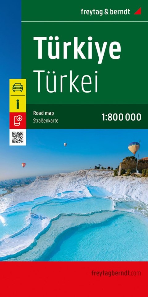 Mapa Turcja 1:800 000