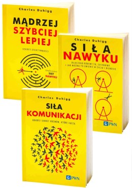 Pakiet Rozwój osobisty z Duhiggiem. Siła komunikacji / Siła nawyku / Mądrzej, szybciej, lepiej