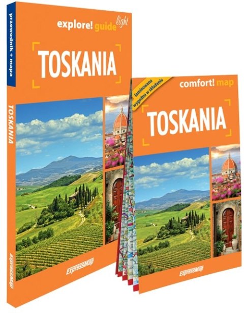 Toskania light przewodnik + mapa