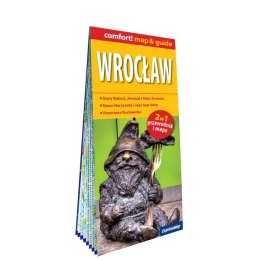 Wrocław laminowany map&guide 2w1 przewodnik i mapa