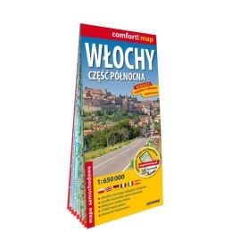 Włochy część północna mapa samochodowa 1:650 000 laminat 2026
