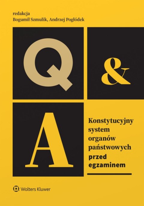 Konstytucyjny system organów państwowych. Przed egzaminem
