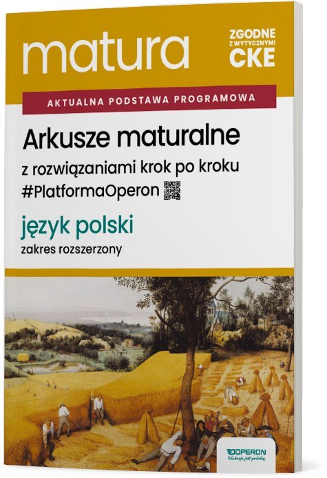 Arkusze maturalne Matura 2027 Język polski Zakres rozszerzony