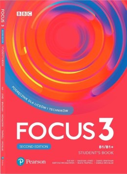 Focus Second Edition 3 Student's Book + kod (Digital Resources + Interactive eBook) kod wklejony