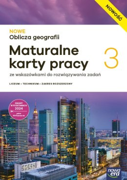 Nowa Geografia NOWE OBLICZA GEOGRAFII maturalne karty pracy część 3 zakres rozszerzony EDYCJA 2026