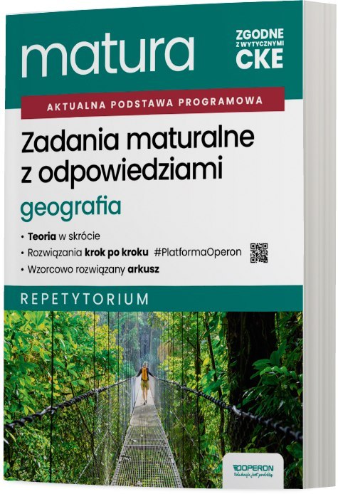 Zadania maturalne z odpowiedziami Matura 2027 Geografia Repetytorium