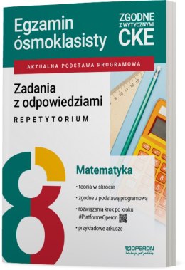 Zadania z odpowiedziami Egzamin ósmoklasisty 2027 Matematyka Repetytorium