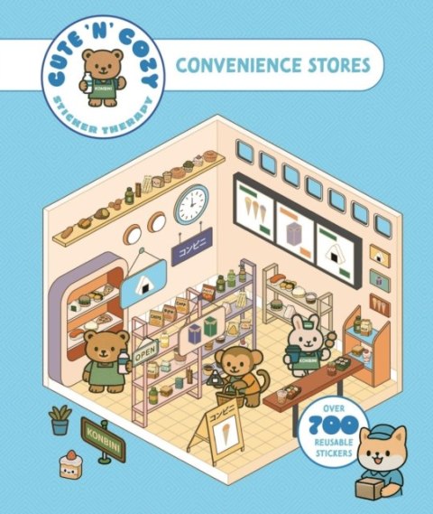 Cute 'n' Cozy Sticker Therapy. Convenience Stores