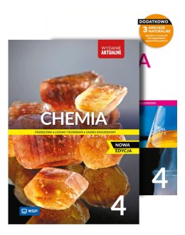PAKIET Chemia. Podręcznik. Zbiór zadań. Liceum i technikum. Klasa 4. Zakres rozszerzony. Nowa edycja. Zestaw dla ucznia