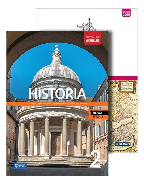 PAKIET Historia. Podręcznik. Atlas. Liceum i technikum. Klasa 2. Zakres podstawowy. Nowa edycja. Zestaw dla ucznia