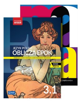 PAKIET Oblicza epok. Język polski. Podręcznik. Matura. Arkusze i odpowiedzi. Liceum i technikum. Klasa 3. Część 1. Zakres podsta