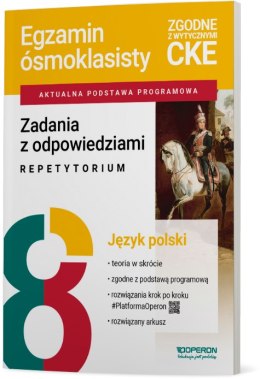 Zadania z odpowiedziami Egzamin ósmoklasisty 2027 Język polski Repetytorium
