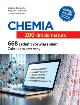 CHEMIA 200 dni do matury. 668 zadań z rozwiązaniami. Zakres rozszerzony