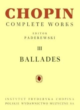 Chopin, F. Ballady CW III