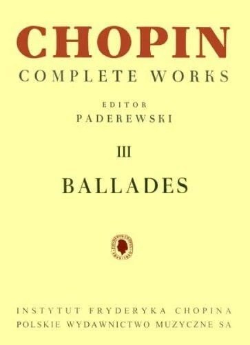 Chopin, F. Ballady CW III