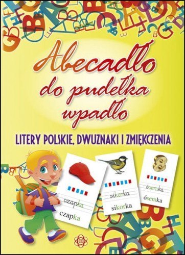 Abecadło do pudełka wpadło Litery polskie, dwuznaki i zmiękczenia