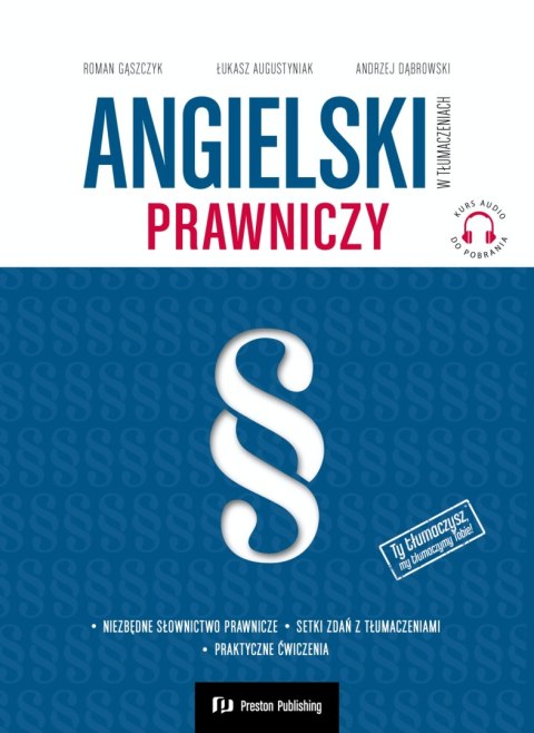 Angielski w tłumaczeniach. Prawniczy + kurs audio MP3