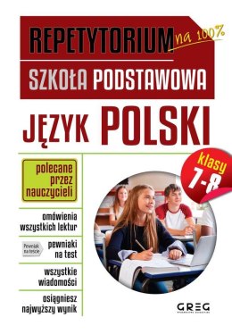 Język polski repetytorium szkoła podstawowa klasy 7-8